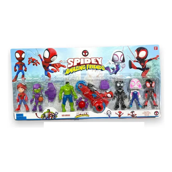 Juguete Figuras Spiderman Spidey Coleccion