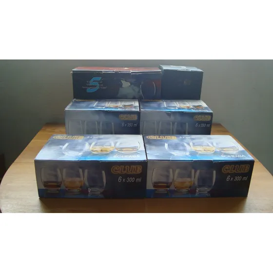 Juego Cristal Bohemia 2 Jarras + 26 Vasos 100 Vrdes Nuevo