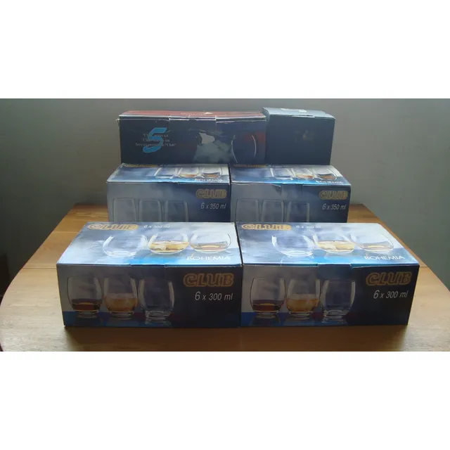 Juego Cristal Bohemia 2 Jarras + 26 Vasos 100 Vrdes Nuevo