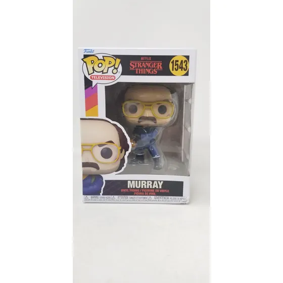 Funko Pop Stranger Things Murray ( Caja C/ Detalles)