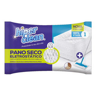Pano De Limpeza Seco Eletrostático Hiper Clean Pano De Limpeza Seco Eletrostático Hiper Clean