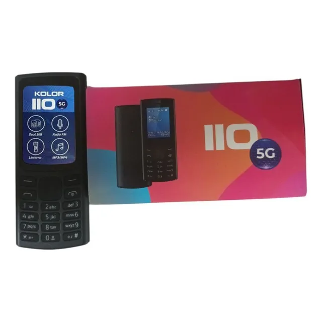 Telefono Celular 5g 110 Doble Sim Fm Radio Linterna