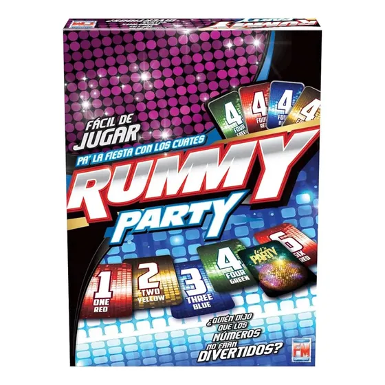 Rummy Party Juego De Viaje Edición Mini Fotorama Juegos Mesa