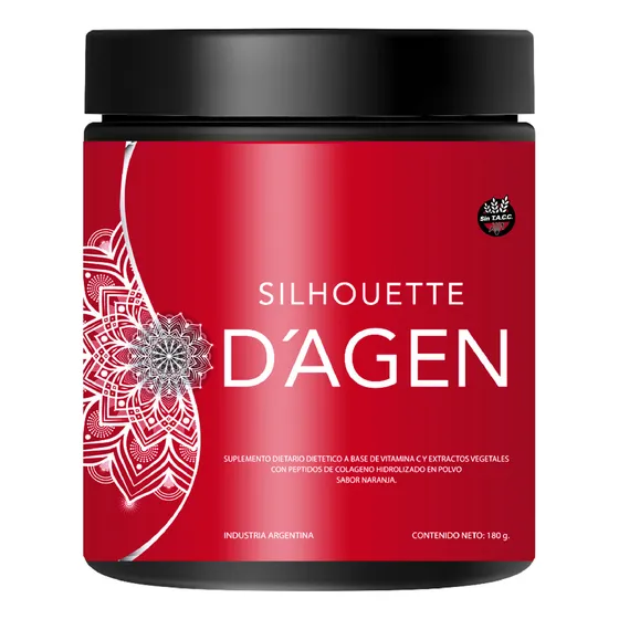 Colágeno Quemador De Grasas Natural D Agen Silhouette