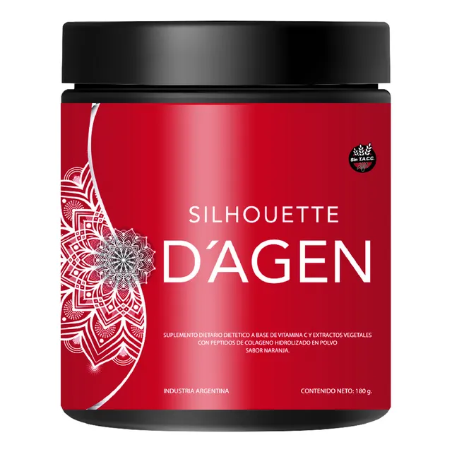 Colágeno Quemador De Grasas Natural D Agen Silhouette
