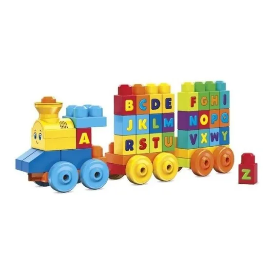 Mega Bloks - Abc Tren De Aprendizaje Fwk22