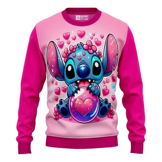 Suéter Para Niñas De Stitch 
