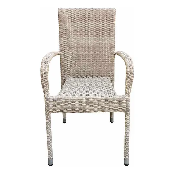 Silla Para Exterior Exteriores Jardín Terraza Tipo Rattan 