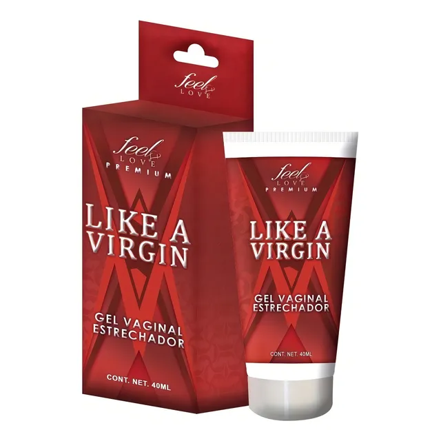 Gel Lubricante Anal / Vaginal Like A Virgin Estrechador 40ml Sabor Natural - Gel 40ml