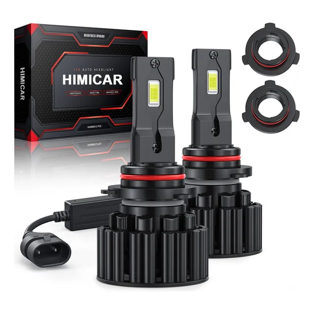 Kit De Faros Auto Led H4 9005 9006 H7 H11 18600lm Canbus Csp