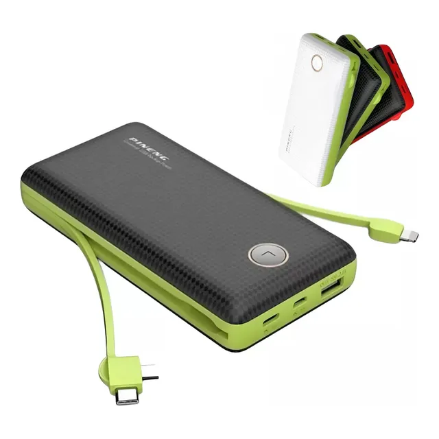 Carregador Portátil Power Bank Pineng 20000mah Original