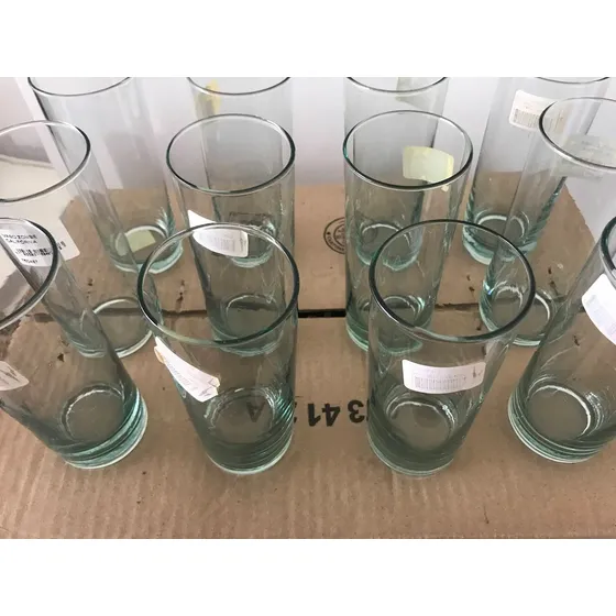 Vasos De Vidrio, Copas, Jarras Por Cajas  