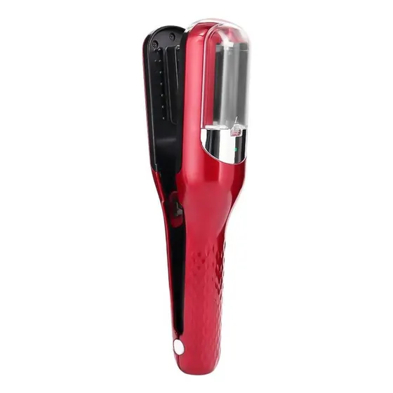 Cortadora De Pelo Para Puntas Dañadas Secas Diginet Color Rojo
