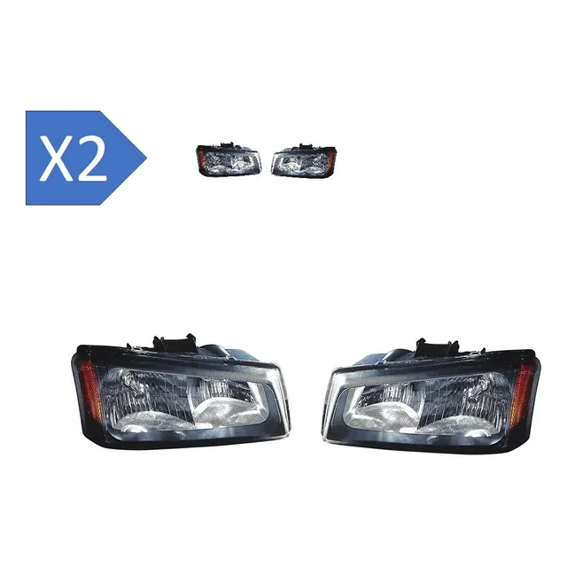 Zpack1 Faro Delantero Silverado Cheyenne 2004 2005 2006 2007