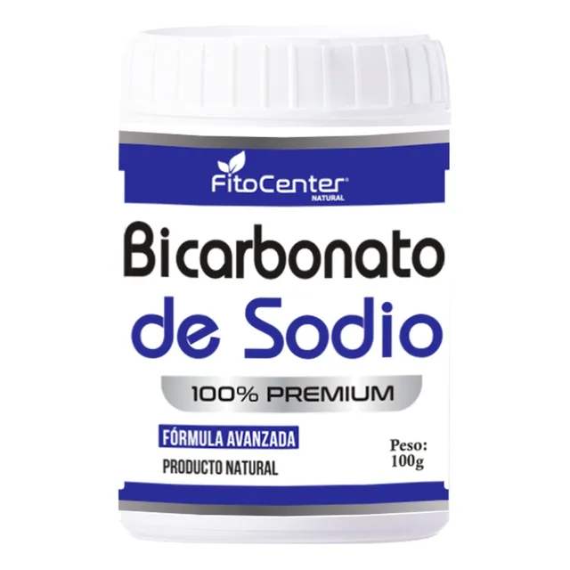 Suplementos Bicarbonato De Sodio Fitocenter Natural 100g