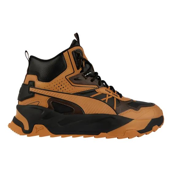 Zapatilla Puma Trinity Mid Hybrid L 393985 08 Café Hombre