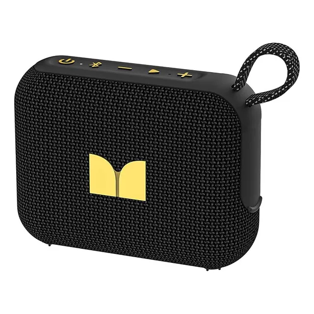 Bocina Portátil Bluetooth Monster Altavoz Subwoofer Impermeable Ipx7, Bluetooth 6.0, 20 Horas De Reproducción, Potente Sonido Estéreo, Altavoz Para Casa, Exteriores Y Viajes Negro
