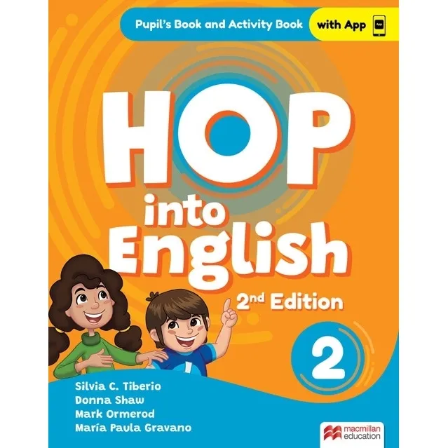Hop Into English 2 ed Student's Book Workbook Integrated De Shaw Donna Vol 2 Editorial Macmillan Tapa Blanda Edición 2nd Edition En Inglés 2023