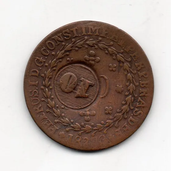 40 Réis 1829g 24 Tulipas