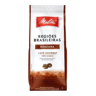CafĂ© Torrado MoĂdo Mogiana Melitta RegiĂ”es Brasileiras 250g CafĂ© Torrado MoĂdo Mogiana Melitta RegiĂ”es Brasileiras 250g