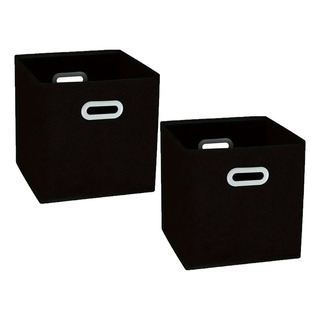 Set 2 Cajas Organizadoras Plegable Cubo Oficina Closet Hogar Set 2 Cajas Organizadoras Plegable Cubo Oficina Closet Hogar