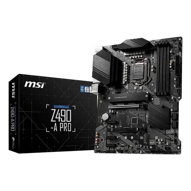 Msi Z490-a Pro Proseries Atx Ddr4 M.2 Usb 3.2 Gen2 10a Y 11a