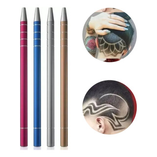 Kit Caneta Capilar Com 1 Pinça E 10 Lâminas Barbeiro Kit Caneta Capilar Com 1 Pinça E 10 Lâminas Barbeiro