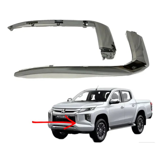 Moldura Parachoque  Inferior Mitsubishi L200 2019-2024