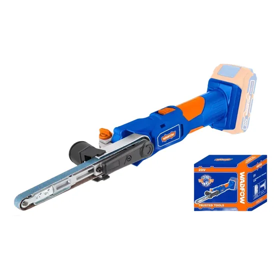 Mini Lijadora De Banda 20v Sin Bateria Wadfow Ingco Wlbs1501 Color Azul Frecuencia 50hz/60hz