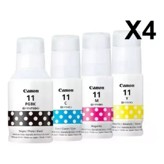 Combo Tinta Canon Gl-11 Original G2160/3160