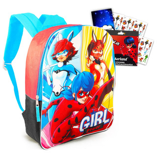 Juego De Mochilas Miraculous Ladybug - Paquete Con 15 Mochil Juego De Mochilas Miraculous Ladybug - Paquete Con 15 Mochil