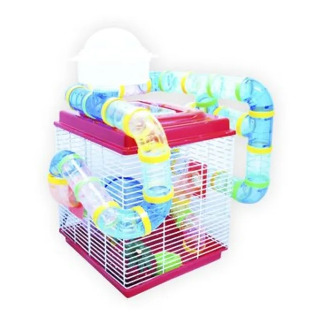 Jaula Para Hamster Grande Con Casa Y Accesorios Envio Gratis