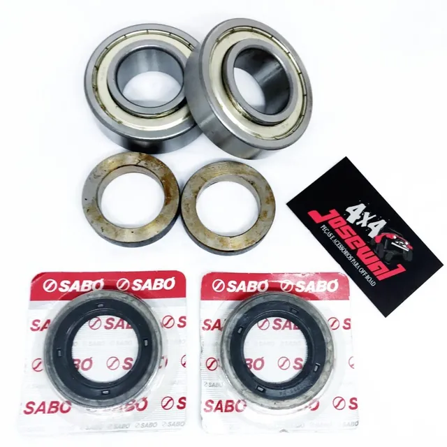  Kit Rolamento Roda Traseira F100 Jeep Rural F75 Maverick 