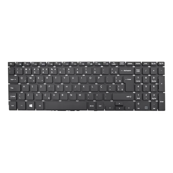 Teclado Para Notebook Samsung Expert Np500r5h-xd2br Preto