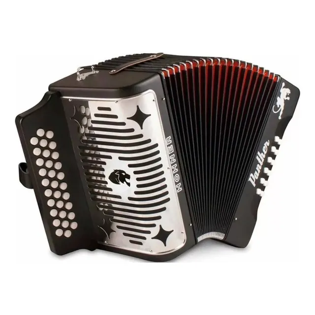 Acordeon Hohner Panther Sol 31 Boton 12 Bajos Nuevo Envio