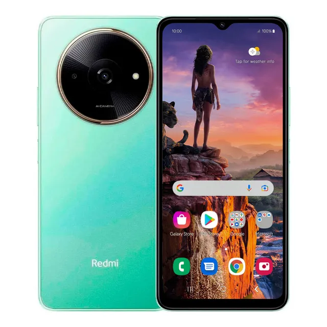Celular Xiaomi Redmi A3x 3gb Ram 64gb De Almacenamiento Interno Verde Claro