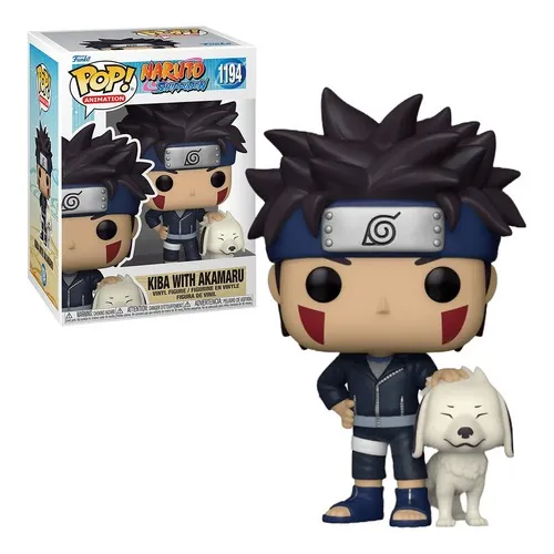 Funko Pop Kiba With Akamaru 1194 Naruto By Masashi Kishimoto