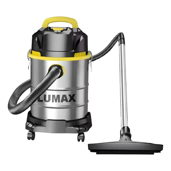 Aspiradora Industrial Lumax 2200w Acero Inox Aspira Y Sopla | Cuotas sin interés