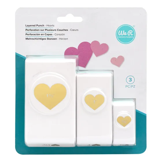 Set De 3 Pz Cortador De Corazon We R 660308