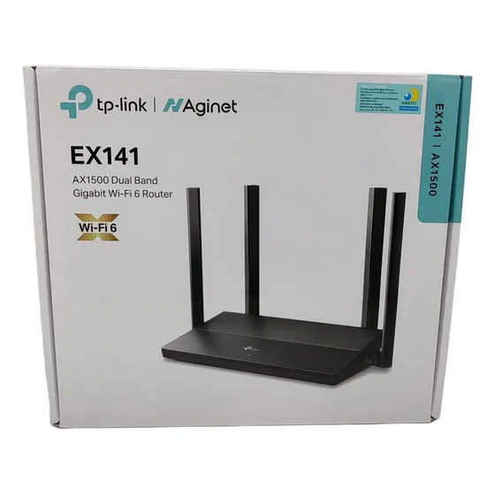 Router Dual Band Gigabit Tplink Ax1500 Archer Ex141 Wifi-6