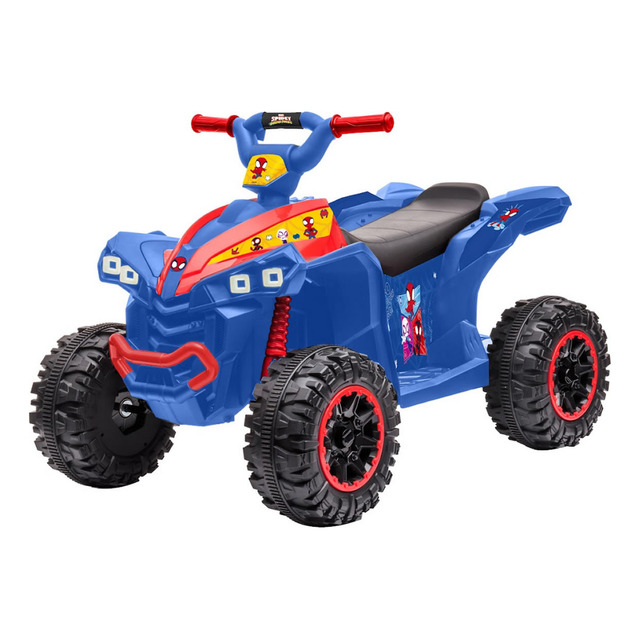 Mini Quadriciclo Elétrico Infantil Spidey Disney Marvel Cor Azul Voltagem Do Carregador 11... Mini Quadriciclo Elétrico Infantil Spidey Disney Marvel Cor Azul Voltagem Do Carregador 11...
