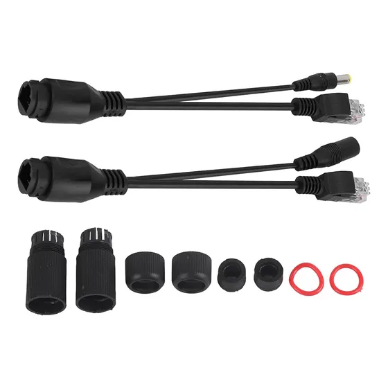 Divisor Poe Impermeable, Adaptador De Alimentación Poe.