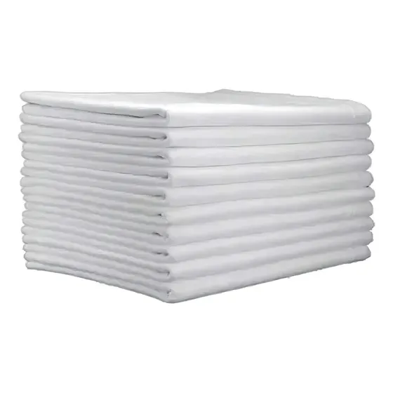 5 Panos De Prato Estilotex Big Extra 100% Algodão 72 X 45cm Cor Branco