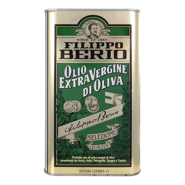 Aceite De Oliva Filippo Berio Extra Virgen Italia 3lts Lata