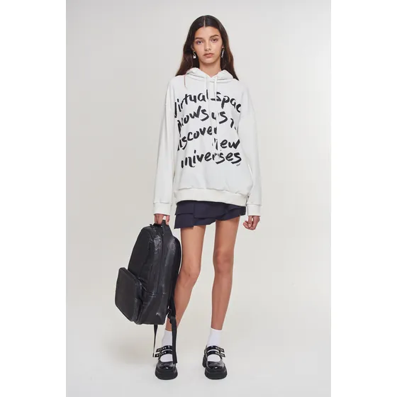 Canguro Kiddo Oversize De Rustico Mujer 47 Street