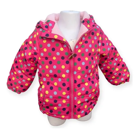 Campera  Con Capucha Para Bebas Y Niñas- Forro En Polar !