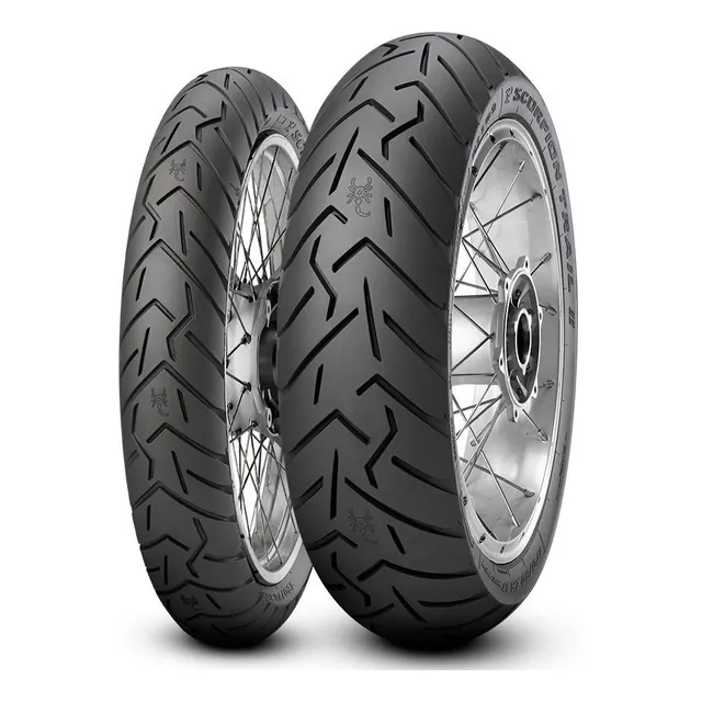 Cubiertas Pirelli Scorpion Trail 2 120 70 19 + 180 55 17 Cu
