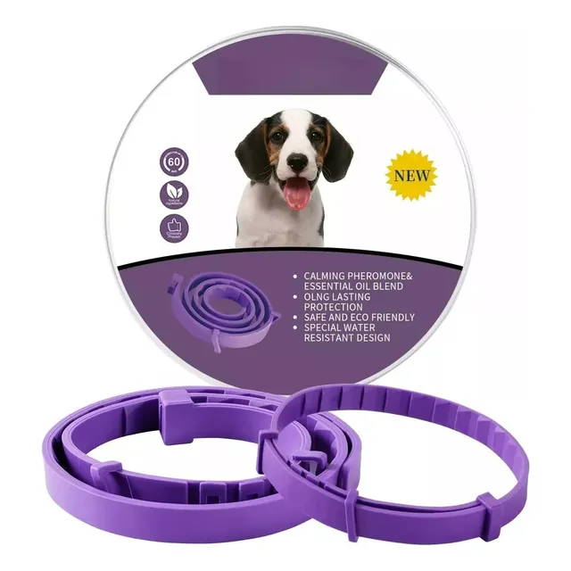 Collar Calmante Perro Ajustable Calma Ansiedad Relajante