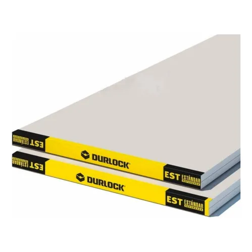Placa  De Yeso Durlock 9,5 X 120 X 240