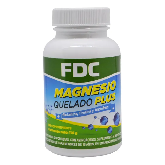 Magnesio Quelado Plus X 60 Comprimidos